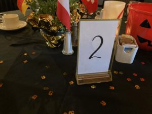 Table #2 at Surrey German Gala